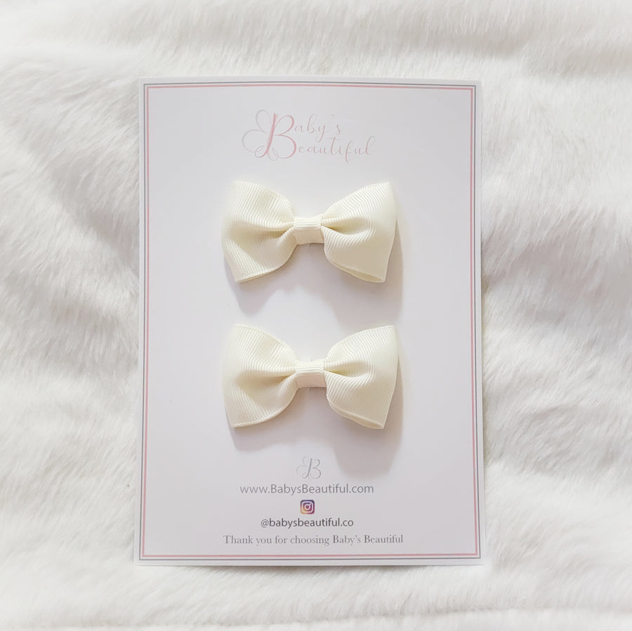 *NEW* Cutie Bow Pigtail Clips in an array of Beautiful Shades