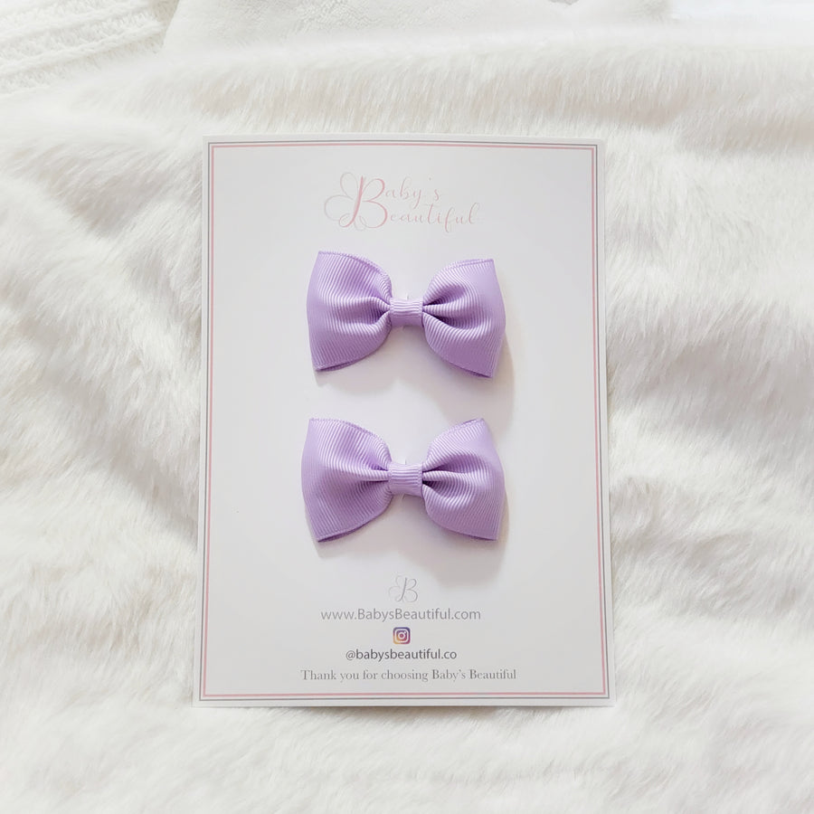 *NEW* Cutie Bow Pigtail Clips in an array of Beautiful Shades