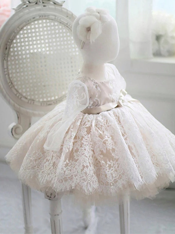 Dreamy Baby Girl Lace Princess Dress