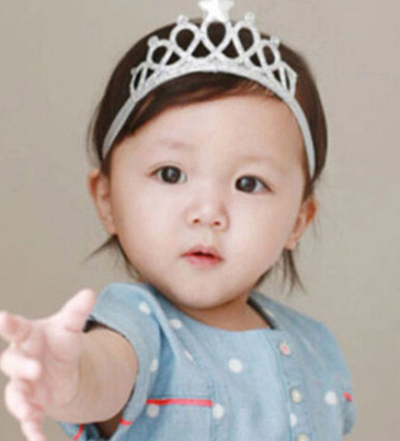 Sweet & Soft Little Princess Tiara Headbands