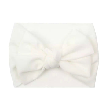 *NEW Style* Perfect Stretch Headwrap Knot Bow ~ Ivory
