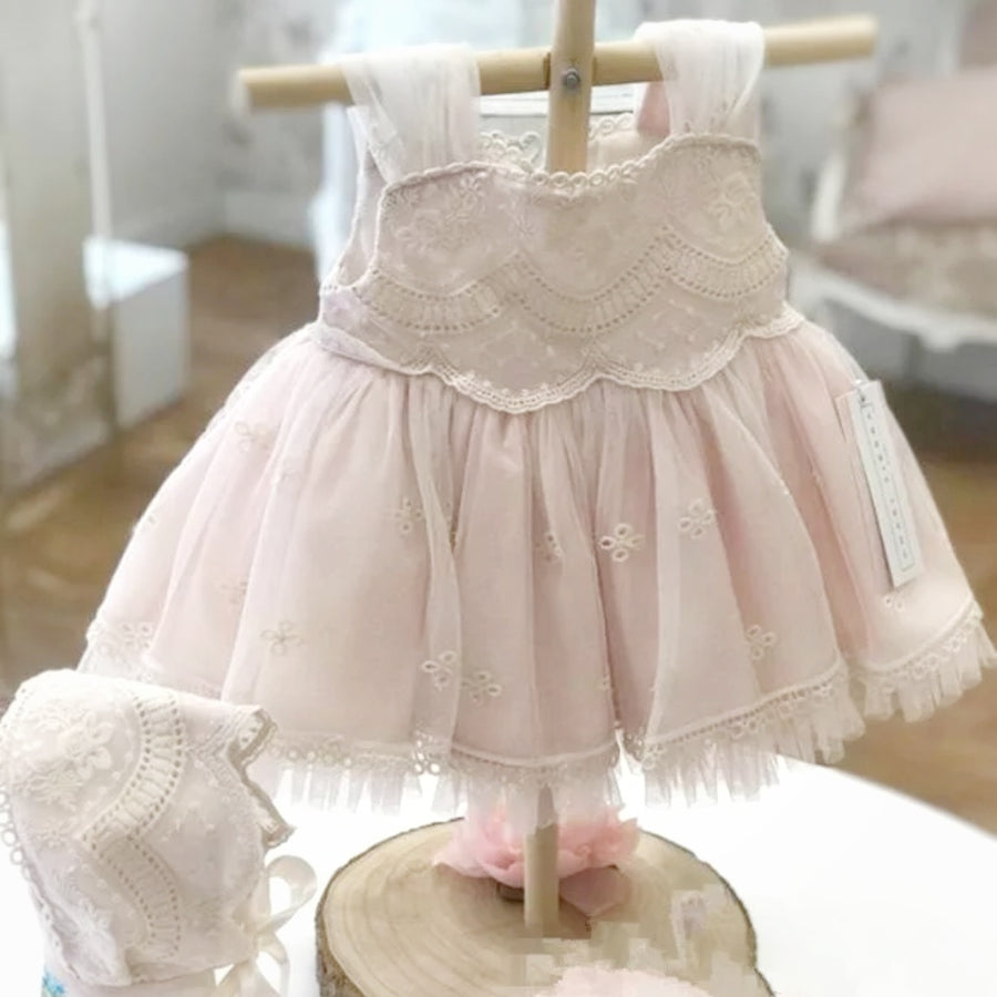 The Dreamiest Sweet Little Princess Dress ~ Pale Pink